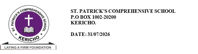 ST.PATEICK'S COMPREHENSIVE SCHOOL